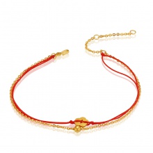 足金999有錢花古法金手鏈 約1.77克